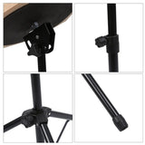 Dumb Drum Practice Drum Pad Kit with Stand
