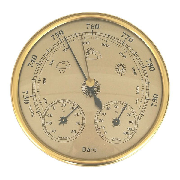 Weather Station Barometer Temperature Hygrometer Wall Mounted