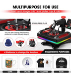 5-In-1 Digital Heat Press Machine Transfer Swivel Sublimation Printer