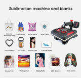 5-In-1 Digital Heat Press Machine Transfer Swivel Sublimation Printer