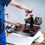5-In-1 Digital Heat Press Machine Transfer Swivel Sublimation Printer