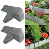 Garden Border Edging Fence Lawn Edge Landscape Yard Fence 2.5M
