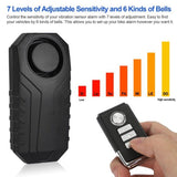 Motorcycle Security Alarm Wireless Motorbike Anti-Theft