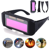 Welding Safety Goggles Solar Auto Darkening Welder Glasses