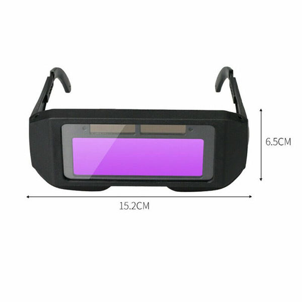 Welding Safety Goggles Solar Auto Darkening Welder Glasses