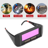 Welding Safety Goggles Solar Auto Darkening Welder Glasses