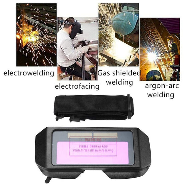 Welding Safety Goggles Solar Auto Darkening Welder Glasses