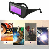 Welding Safety Goggles Solar Auto Darkening Welder Glasses