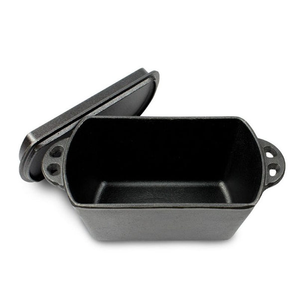 Dutch Oven Loaf Pan Bread Toaster Cast Iron Pot