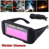 Welding Safety Goggles Solar Auto Darkening Welder Glasses