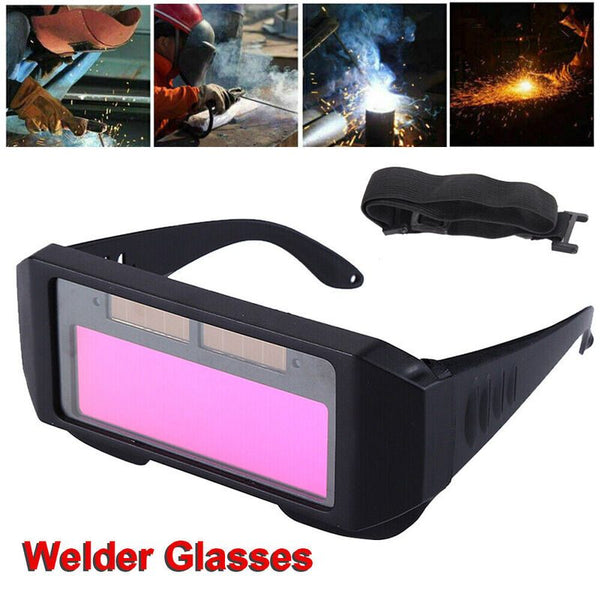 Welding Safety Goggles Solar Auto Darkening Welder Glasses