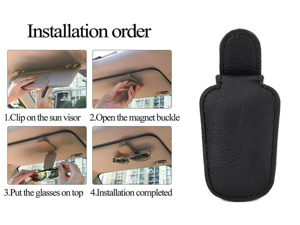 Magnetic Eyeglass Holder Clip for Car Visor