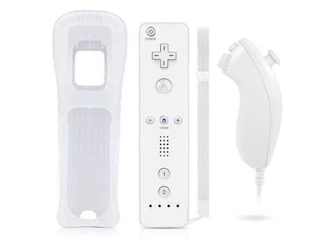 Wii Remote And Nunchuck Controller