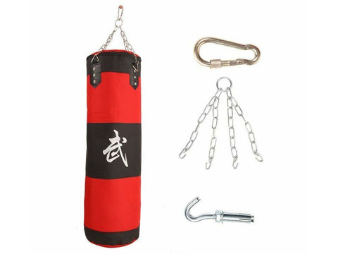 100cm Hanging Boxing Training Fitness Pouch Sand Bag