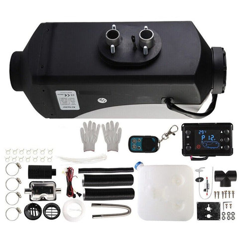 12V 2KW Diesel Air Heater Tank LCD Remote Control