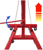 Heavy Duty 2000Kg Engine Hoist Folding Workshop Crane 2 Ton