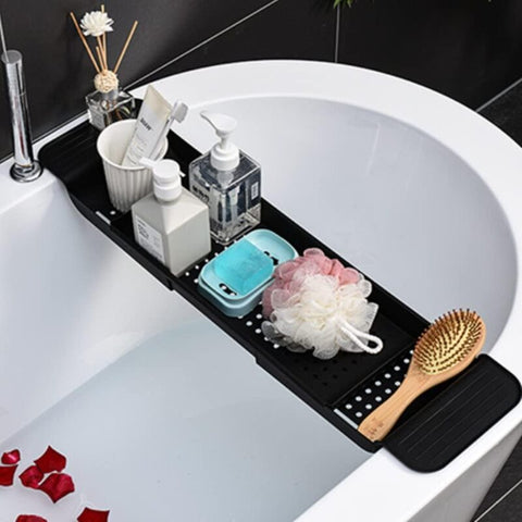 Bathtub Caddy Tray Bath Tub Organiser Shelf