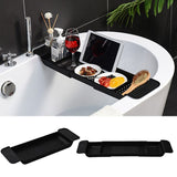 Bathtub Caddy Tray Bath Tub Organiser Shelf