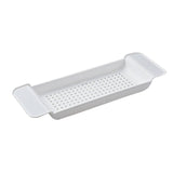 Bath Tub Caddy Bathtub Tray Retractable Storage Rack