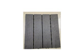 Dark Wood 1pcs 30x30cm Composite Decking Flooring Tile Interlocking Deck