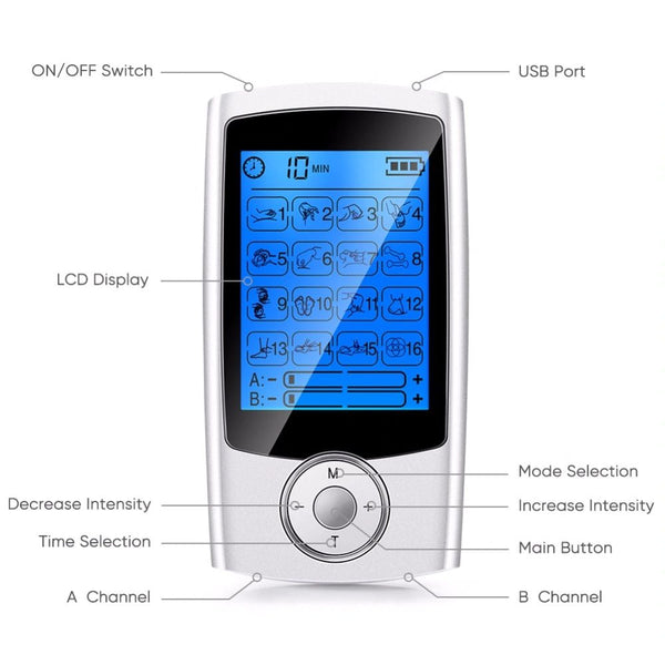 NEW NEW TENS Machine with 4 x Pads NEW *IN STOCK*