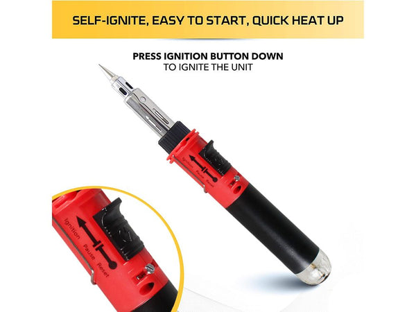 BUTANE SOLDERING IRON KIT