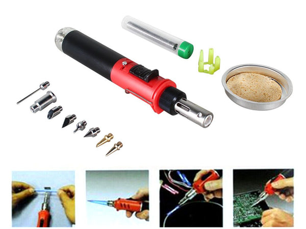 BUTANE SOLDERING IRON KIT