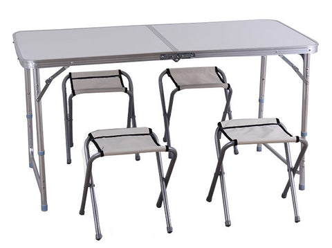 Picnic Table with 4 Chairs Set - New