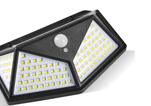 LED PIR Solar Power Sensor Wall Garden Light Security Motion Outdoor