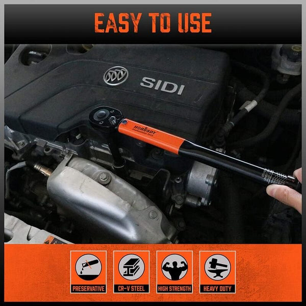 Click Torque Wrench HORUSDY 1/2" Drive