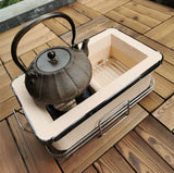 Charcoal Table Grill Japanese Hibachi Ceramic BBQ Cooker Stove