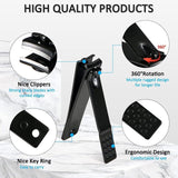 Manicure Set, Nail Clipper Manicure Kit 12PCS