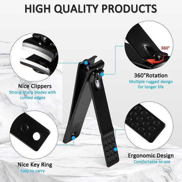 Manicure Set, Nail Clipper Manicure Kit 12PCS