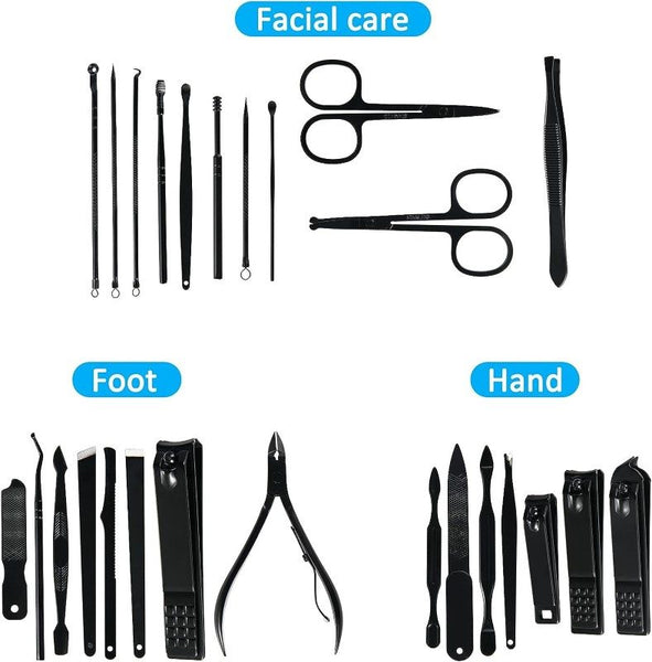 Manicure Set, Nail Clipper Manicure Kit 12PCS