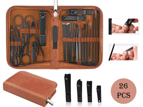Manicure Set, Nail Clipper Manicure Kit 12PCS