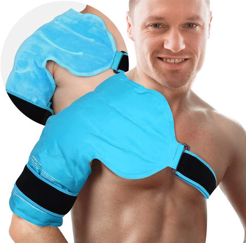 Shoulder Ice Pack Rotator Cuff Cold Therapy Wraps for Shoulder Injureis