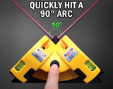 90 Degree Square Laser Level Tool