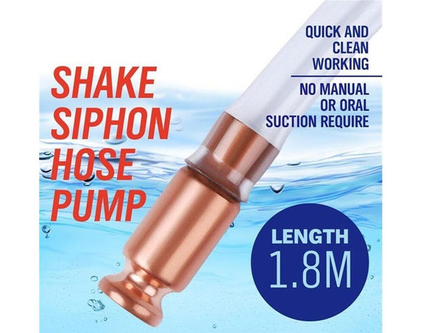 Siphon Hose Copper Jiggler Syphon Hose 1.8M IN