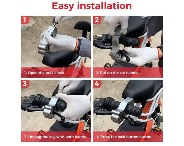 Handlebar Lock Motorcycle