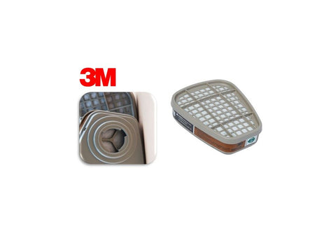 1pc 3M 6001 Filter Cartridges Respirator Organic Vapor Painting Mask