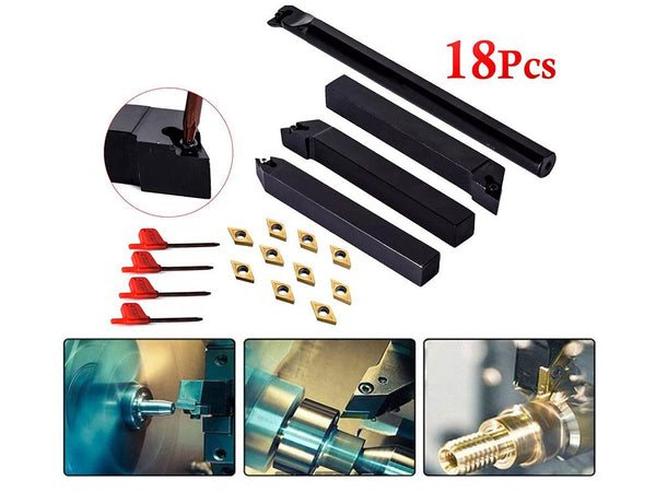 Lathe Turning Tool Set 18pcs