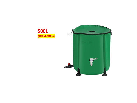 500L Water Tank barrel garden irrigation hydroponic Collapsible Sorage