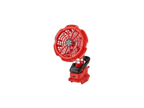 Milwaukee M18 18V 20V FAN Oscillating Fan Clamp USB Power Charger Clip ON