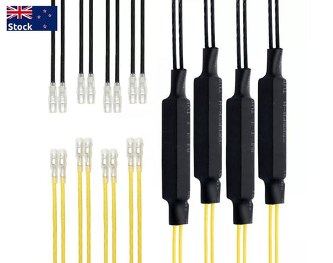 4pcs Motorcycle LED Turn Signal Indicator Load Resistors 12V 21W