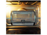 Grill Roaster Drum Barbecue BBQ Grill Drum Grilled Cage Rotisserie Basket