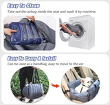 Dog Car Seat with Dog Seat Belt, Washable Dog Booster Pet Car Seat