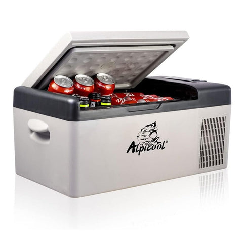12V 240V 15L Fridge Freezer Portable Travel Camping Car Cooler 4WD