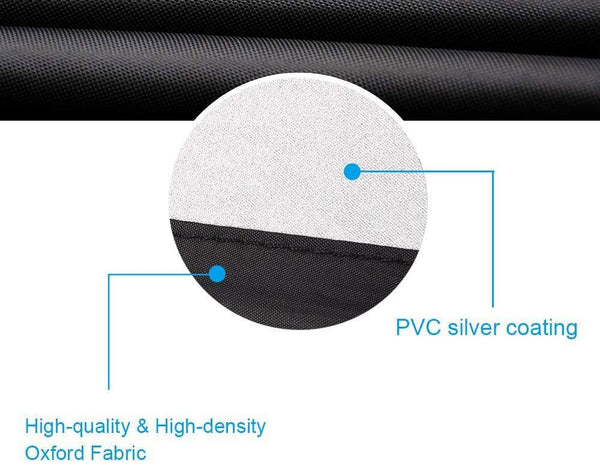 Fire Pit Cover Round BBQ Pit Cover Waterproof