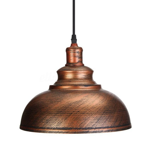 RUST Industrial Pendant Light Hanging Lamp