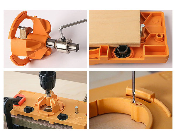 35mm Concealed Hinge Jig Boring Hole Drill Guide